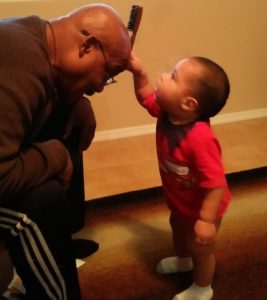 w/Grandson